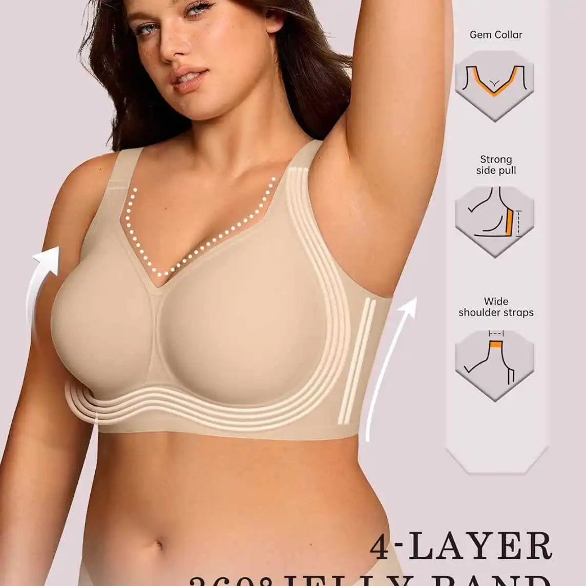 Ultimate Comfort Wireless Bra